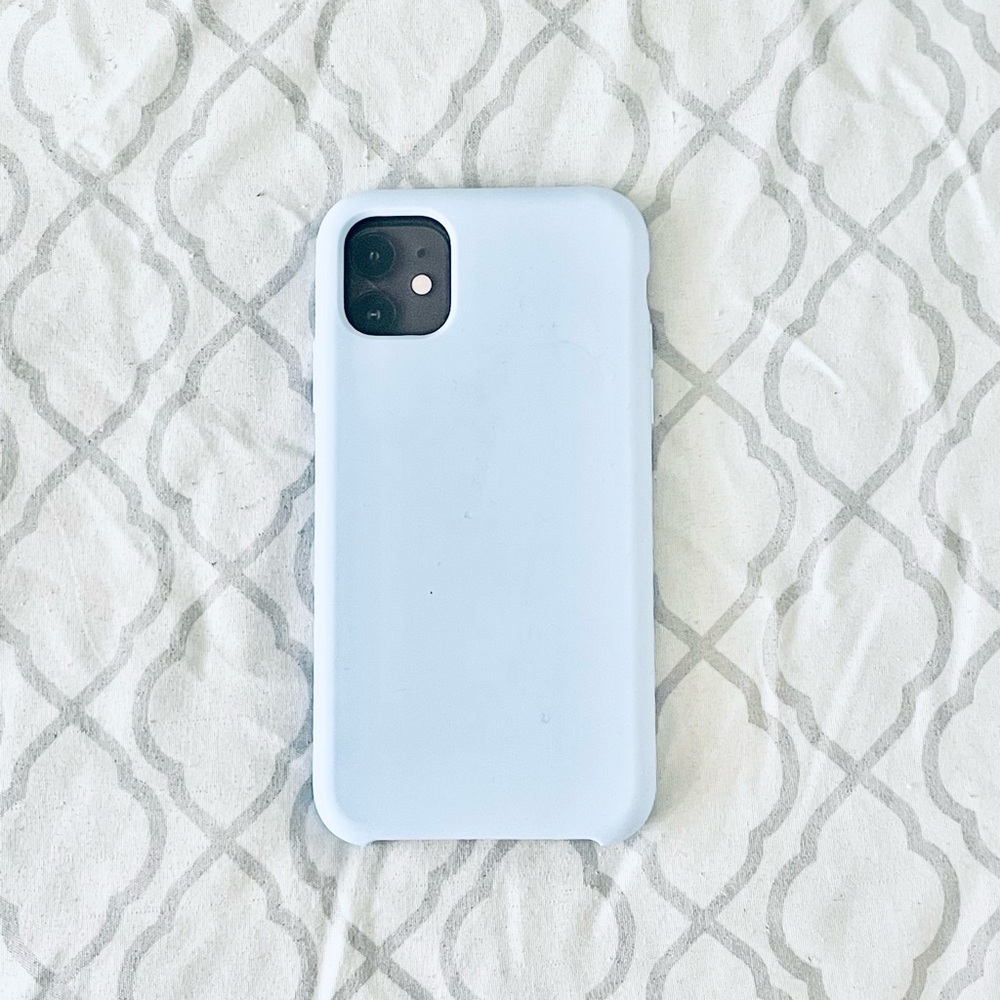 iPhone 11 blue case